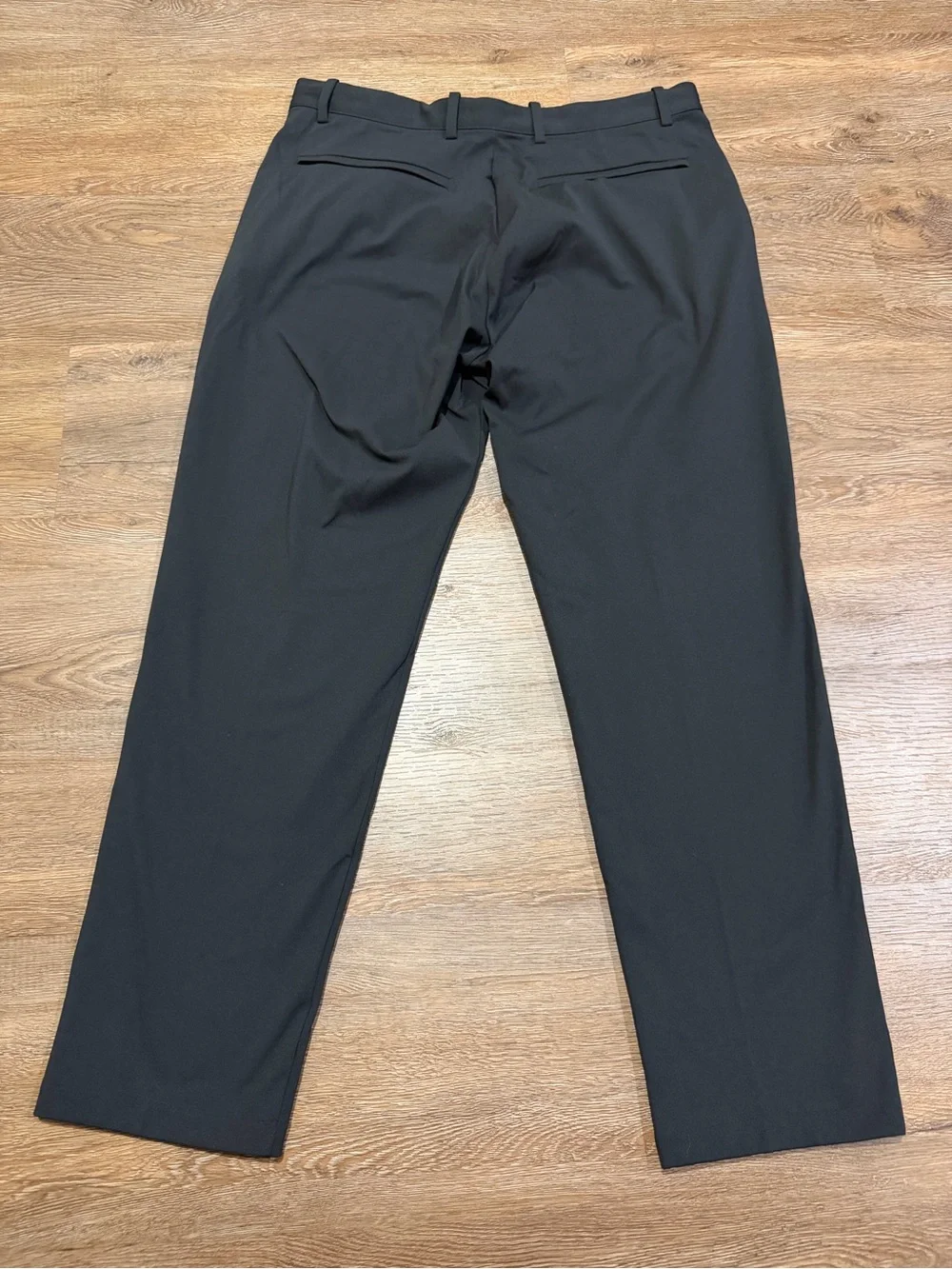 UNIQLO Men’s Black Technical Pants Drawstring 34x30 Polyester